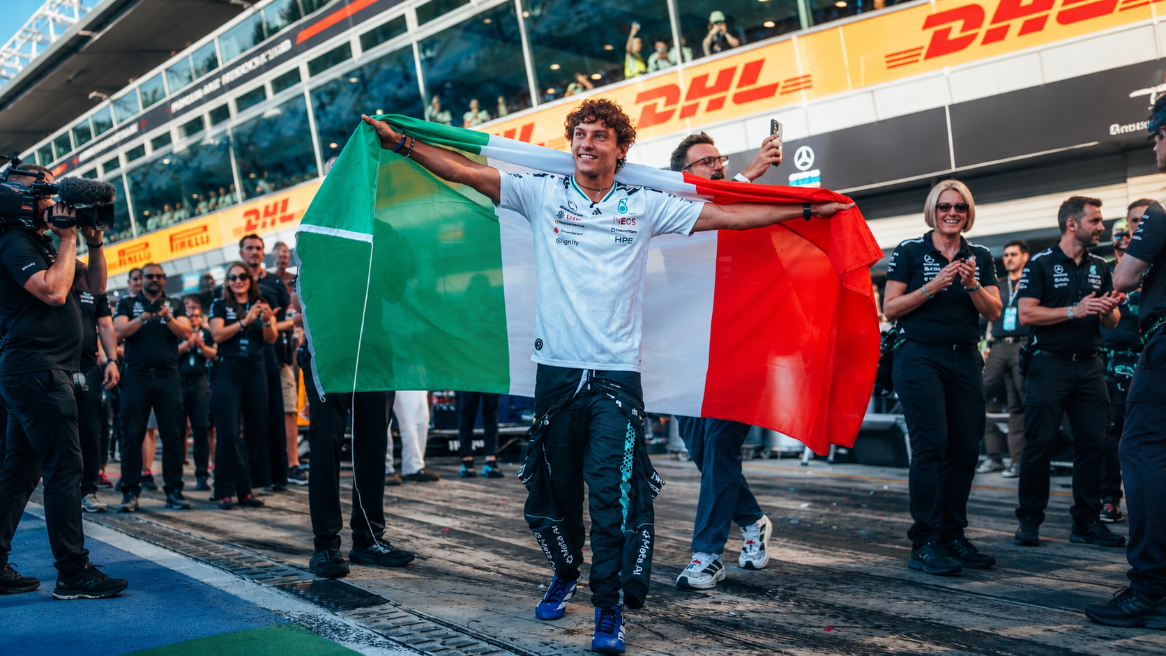 “I Thought I Had Lost My Chance” Antonelli Reflects on Historic Italian GP Victory