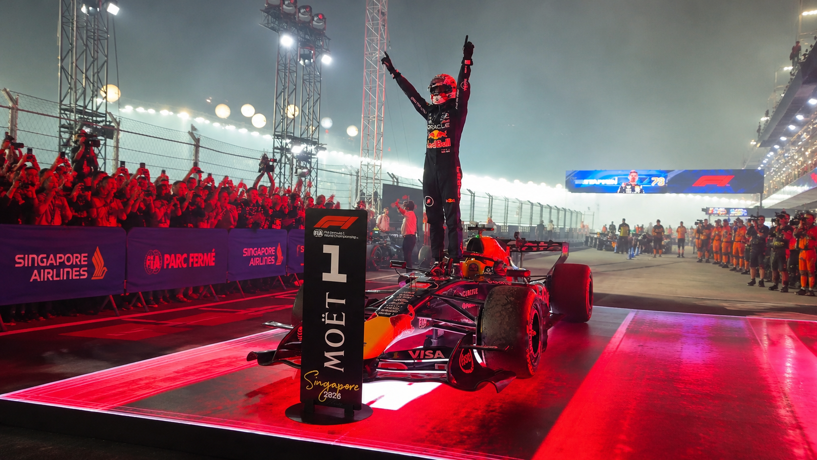 Verstappen Makes History with First Singapore Grand Prix Victory