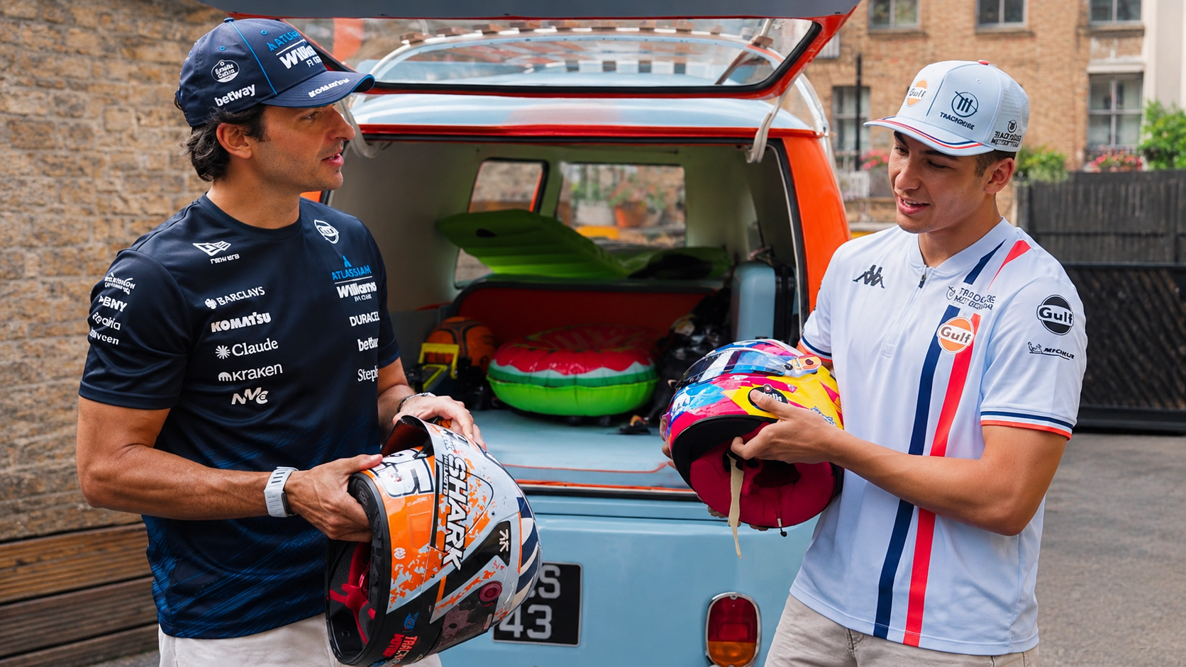 F1 Meets MotoGP:Sainz and Fernandez Team Up Ahead of Madrid GP
