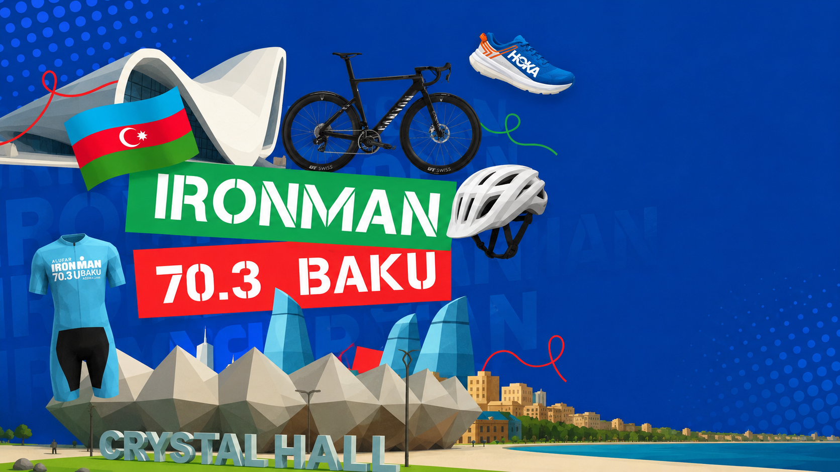 Baku Makes History as 1,500 Athletes from 62 Countries Arrive for IRONMAN 70.3