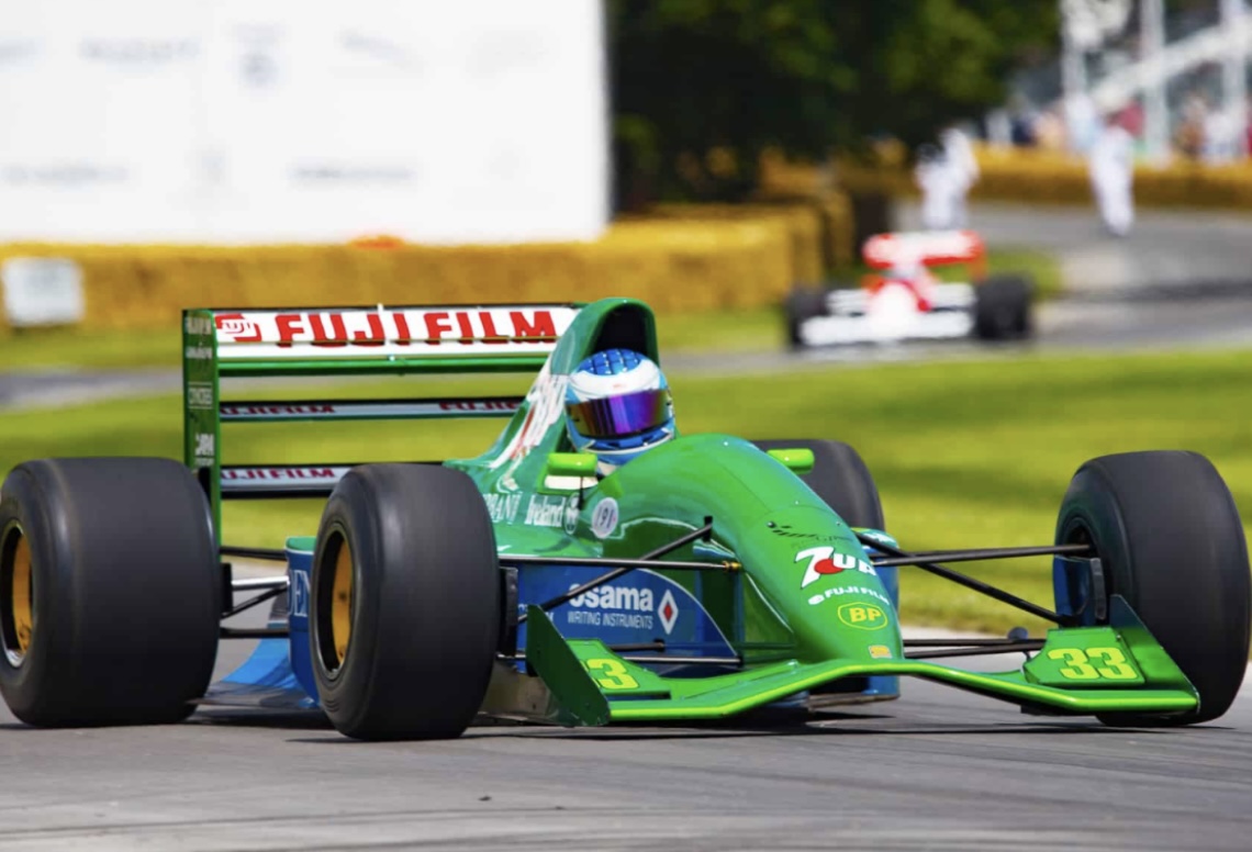 Michael Schumacher’s Jordan 191 F1 Debut Car to Be Auctioned at Goodwood