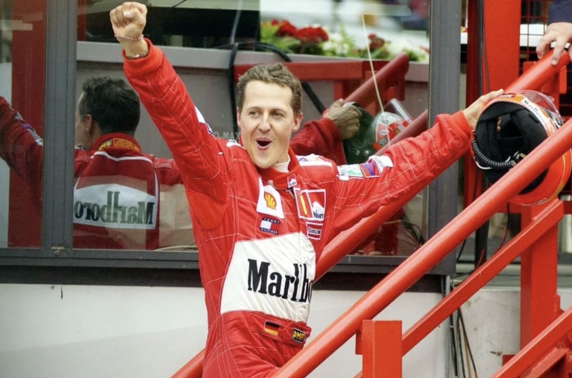 Schumacher’s Iconic Ferrari Race Suits Set for Auction at Monza